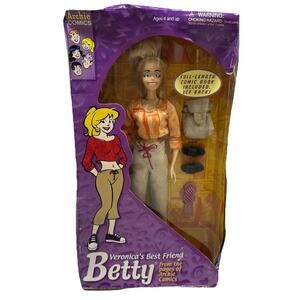 Vintage Playing Mantis ARCHIE COMICS Veronica’s Best Friend BETTY 12” DOLL